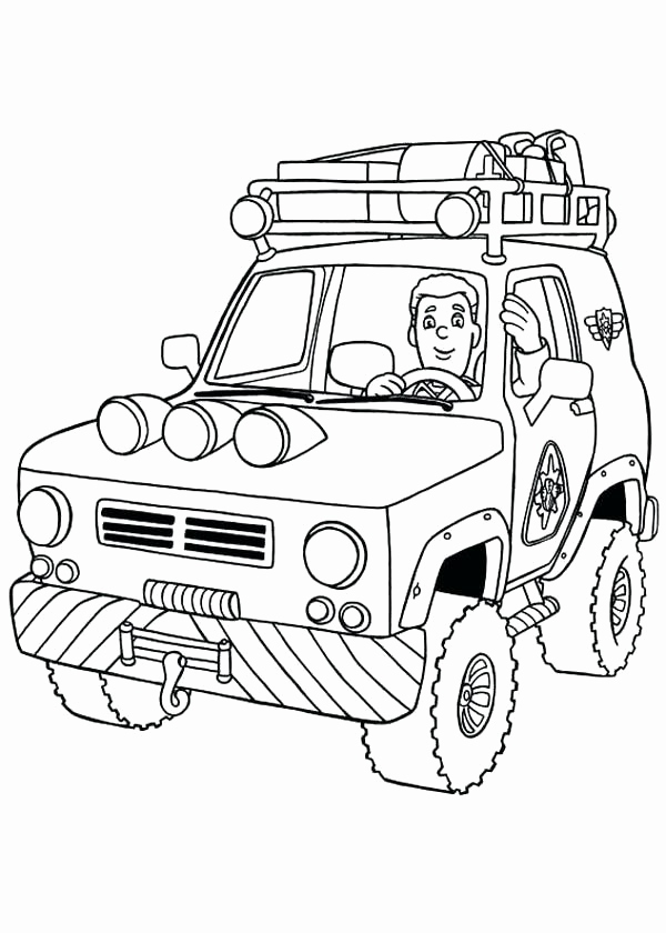 Vehicle Coloring Pages Images Fireman Sam Coloring Fireman Ride 600x840 Vehicle Coloring Pages Images Fireman Sam Coloring Fireman Ride