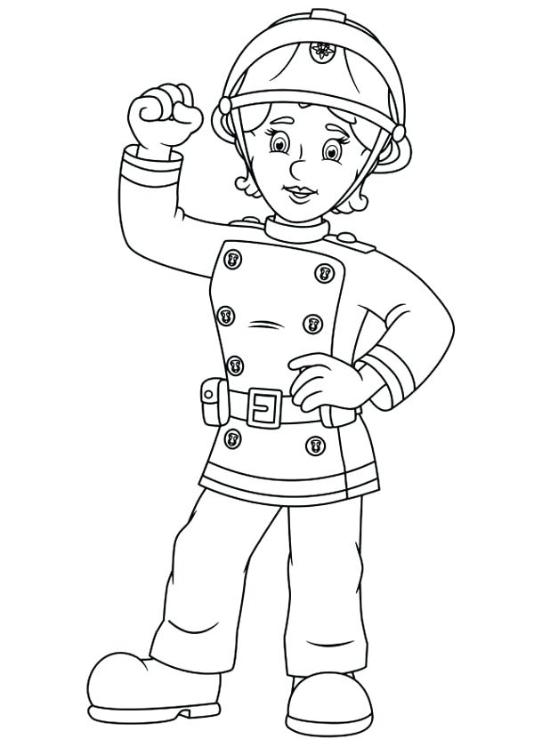 Fireman Friend Penny Coloring Page Coloring Sky Fireman Friend 600x840 Fireman Friend Penny Coloring Page Coloring Sky Fireman Friend