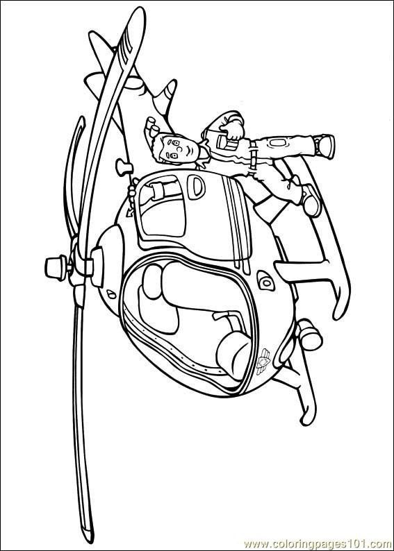 Fireman Sam 17 Coloring Page 567x794 Fireman Sam 17 Coloring Page