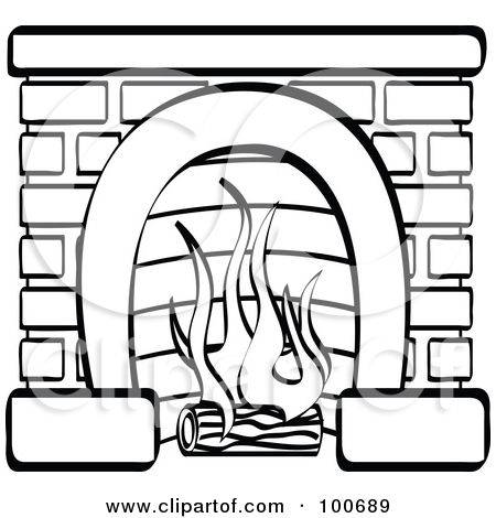 Free Fireplace Coloring Page Printable Fireplace 450x470 Free Fireplace Coloring Page Printable Fireplace