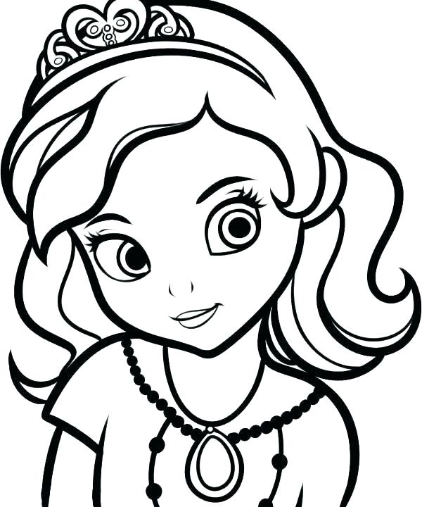 Sophia The First Coloring Pages 600x720 Sophia The First Coloring Pages