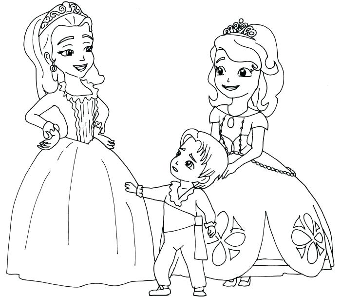 Free Printable Sofia The First Pictures The First Coloring Pages B 700x609 Free Printable Sofia The First Pictures The First Coloring Pages B
