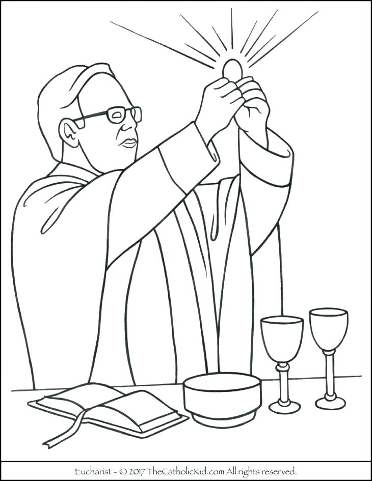 730x945 World Communion Coloring Pages Printable Coloring First Communion