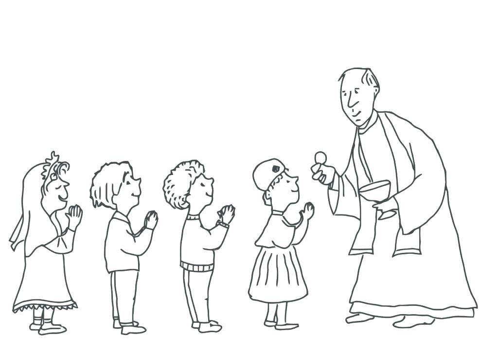 1024x726 Communion Coloring Pages Coloring Pages Communion Coloring Pages