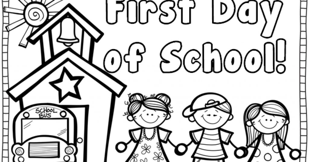 Creative Decoration First Day Of School Coloring Pages First Day 1024x538 Creative Decoration First Day Of School Coloring Pages First Day