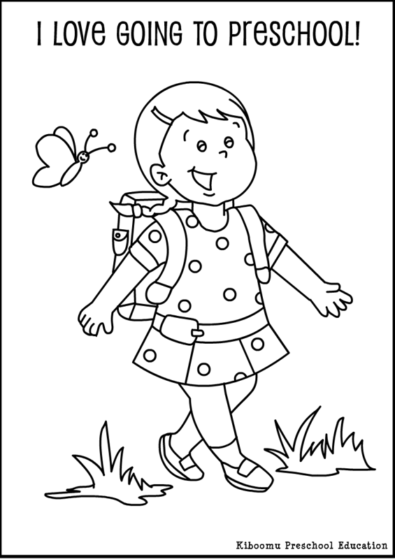 565x800 Preschool First Day Of School Coloring Pages Preschool First