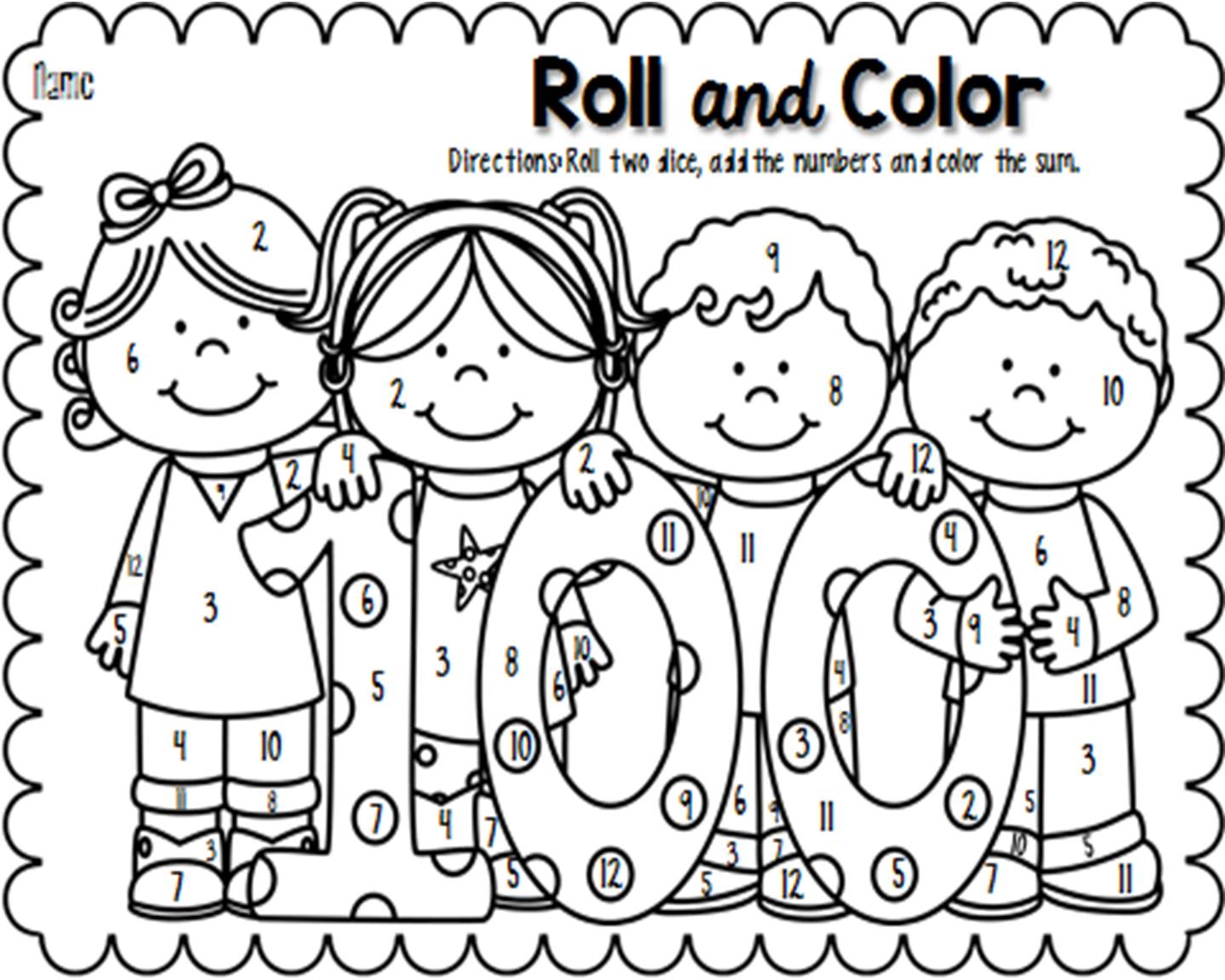 1440x1152 Last Day Of School Coloring Pages 100th Page For Kids Activities