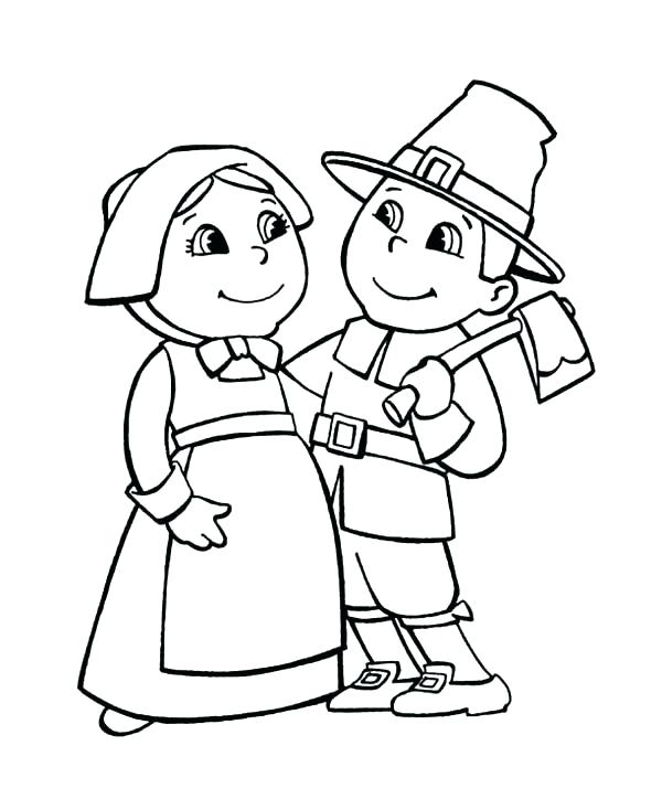 600x724 First Thanksgiving Coloring Pages Coloring Page Images The First