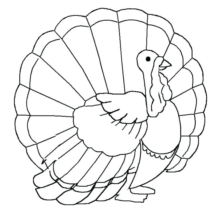 768x744 Thanksgiving Feast Coloring Pages First Thanksgiving Coloring