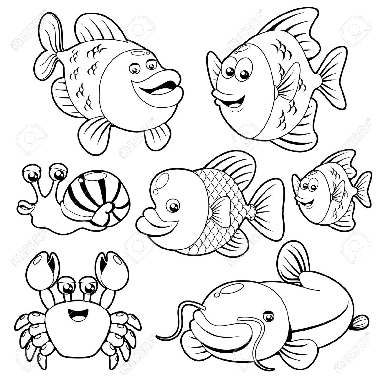 1300x1300 New Water Animal Coloring Pages Gallery Printable Coloring Sheet
