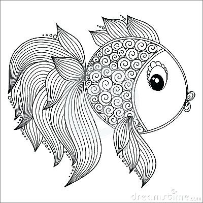400x400 Fish Coloring Pages For Adults Educational Coloring Pages
