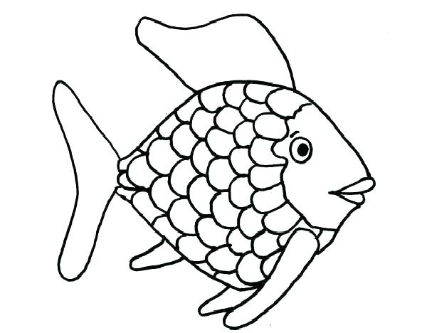 Fish Coloring Pages To Print 600x468 Fish Coloring Pages To Print