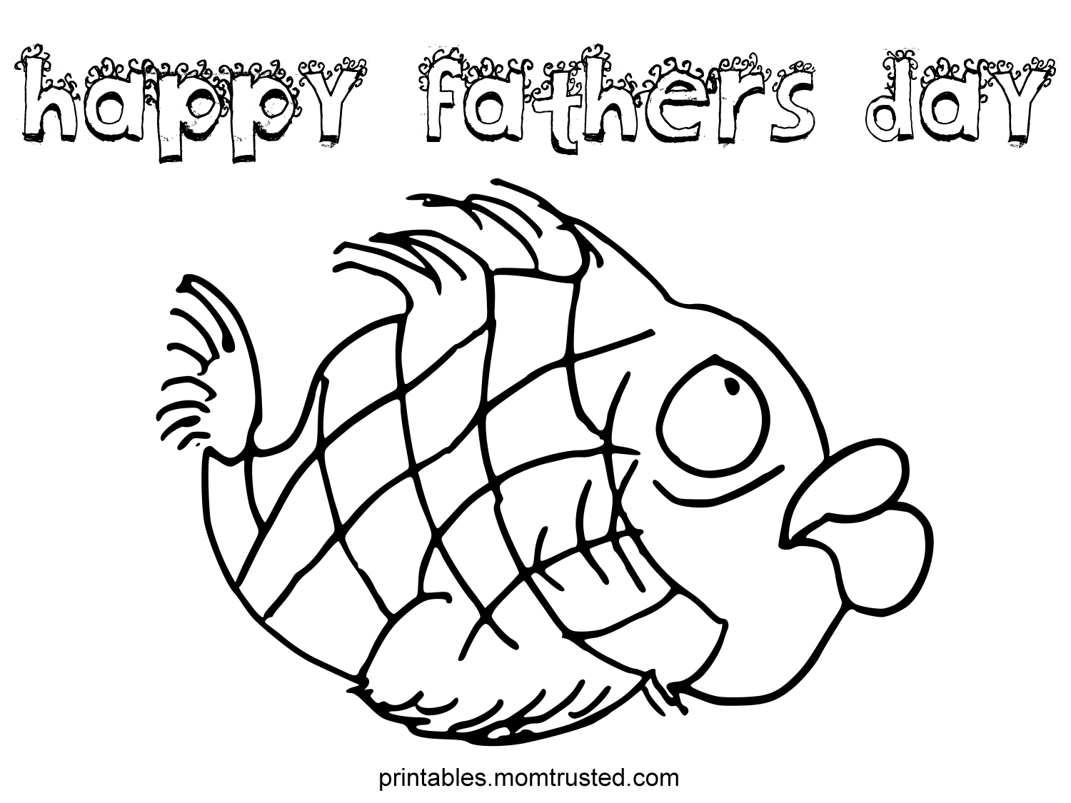 Happy Fathers Day Coloring Pages Father S Fish Page Preschool 1500x1125 Happy Fathers Day Coloring Pages Father S Fish Page Preschool