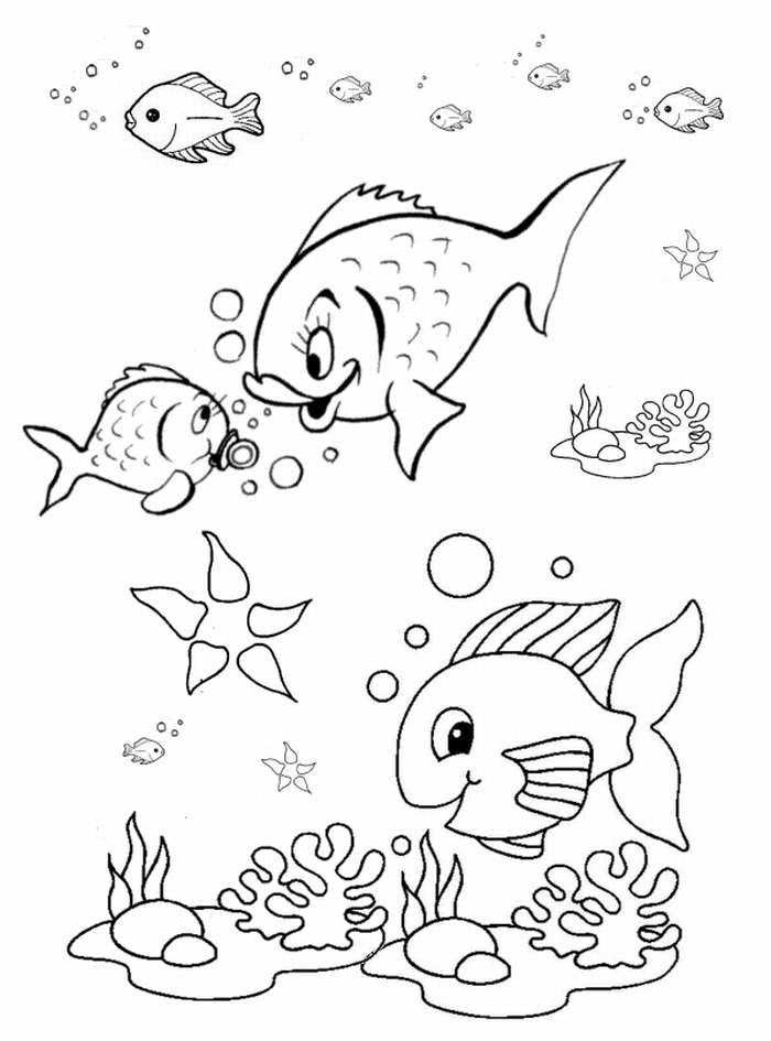 Mejores 58 De Fish Coloring Pages En Pez 700x945 Mejores 58 De Fish Coloring Pages En Pez