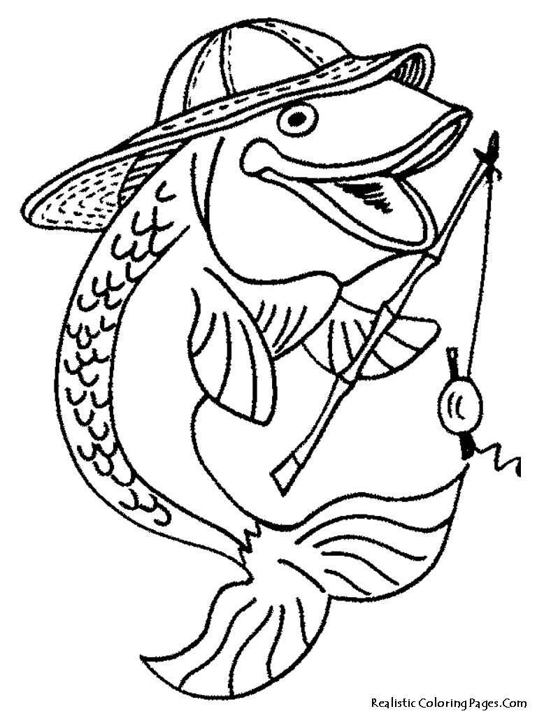 Fisherman Fish Printable Kids Coloring Pages Coloring Pages 768x1024 Fisherman Fish Printable Kids Coloring Pages Coloring Pages