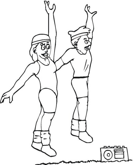 Fitness Coloring Pages For Children Will Stir Their Motivation 567x702 Fitness Coloring Pages For Children Will Stir Their Motivation