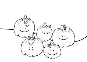 5 Little Pumpkins Coloring Page 300x212 5 Little Pumpkins Coloring Page