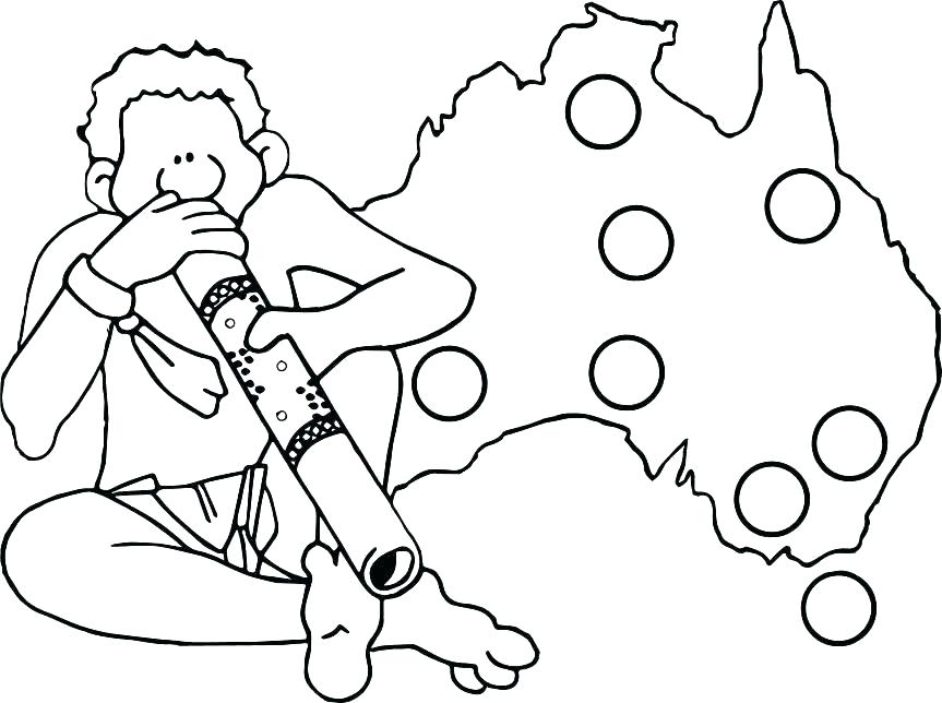 Australian Outback Coloring Pages Outback Colouring Pages Flag 863x644 Australian Outback Coloring Pages Outback Colouring Pages Flag
