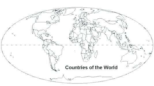 534x300 Coloring Page World Map Coloring Map Fresh Flags Of The World