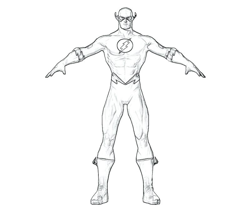 800x667 Kid Flash Coloring Sheet And Kid Flash Coloring Pages 366
