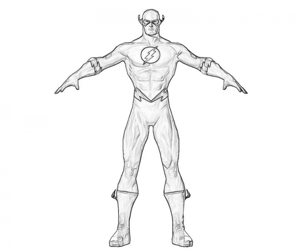 960x800 Get This Free Flash Coloring Pages To Print 590f26 !