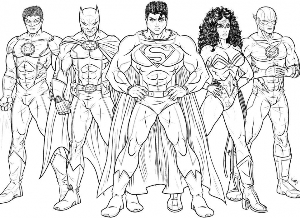 960x698 The Flash Coloring Pages The Flash Coloring Pages Get This