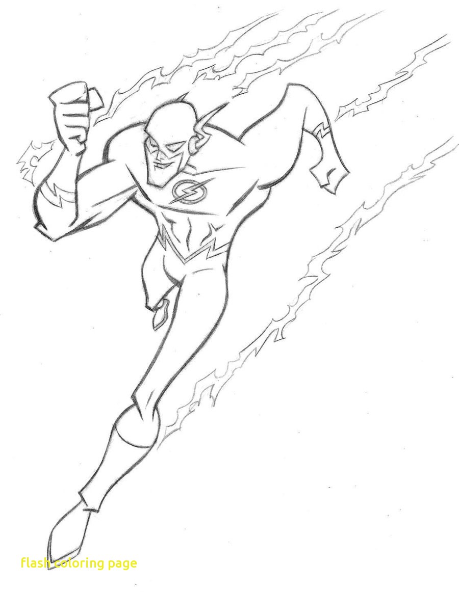 900x1162 Flash Superhero Coloring Pages Page With Arilitv Superhero