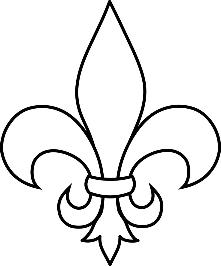 736x887 Reliable Fleur De Lis Coloring Page Best 25 Ideas