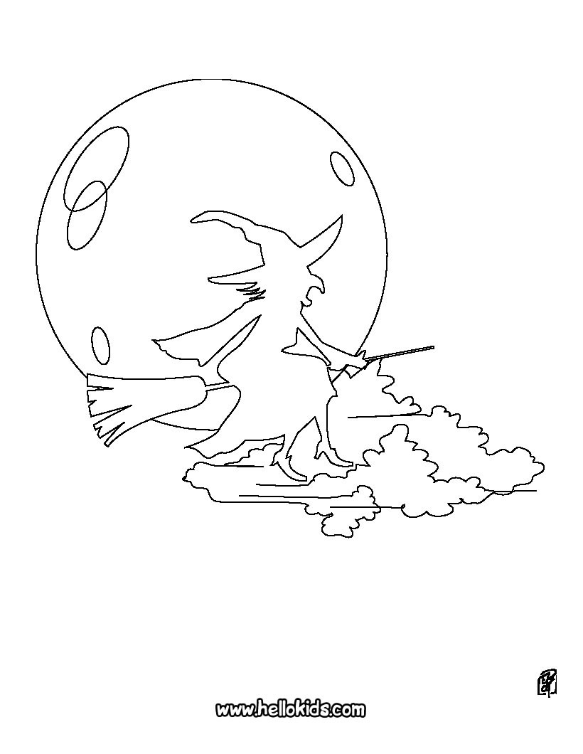 Witch Coloring Pages 820x1060 Witch Coloring Pages