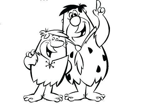 Flintstone Coloring Pages The Online Coloring Pages Printable 461x339 Flintstone Coloring Pages The Online Coloring Pages Printable