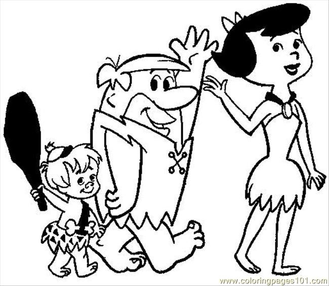 Flintstones Coloring Pages Coloring Pages Flintstones8 (Cartoons 650x565 Flintstones Coloring Pages Coloring Pages Flintstones8 (Cartoons