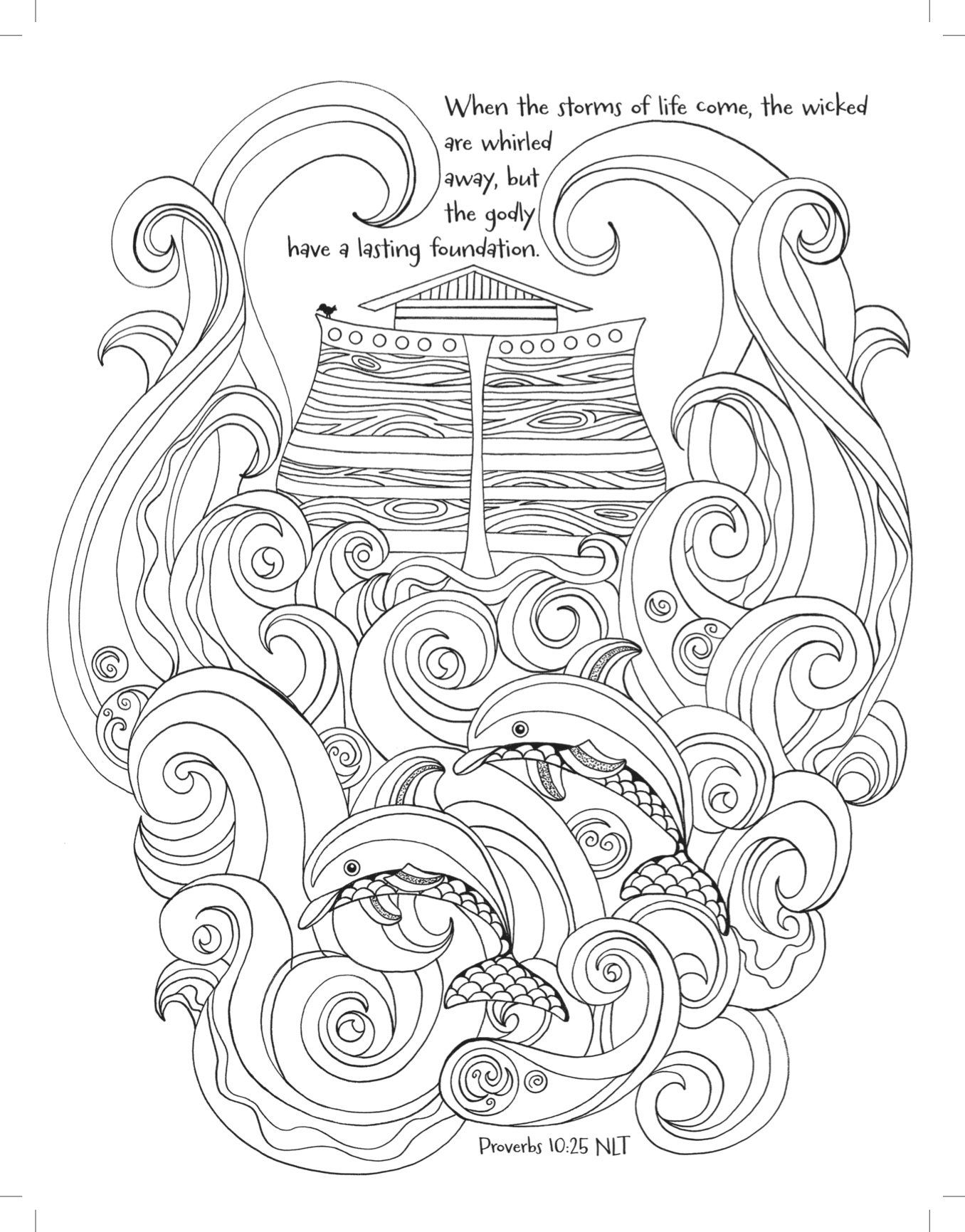 Noah's Ark Coloring The Great Flood (Majestic Expressions 1356x1731 Noah's Ark Coloring The Great Flood (Majestic Expressions
