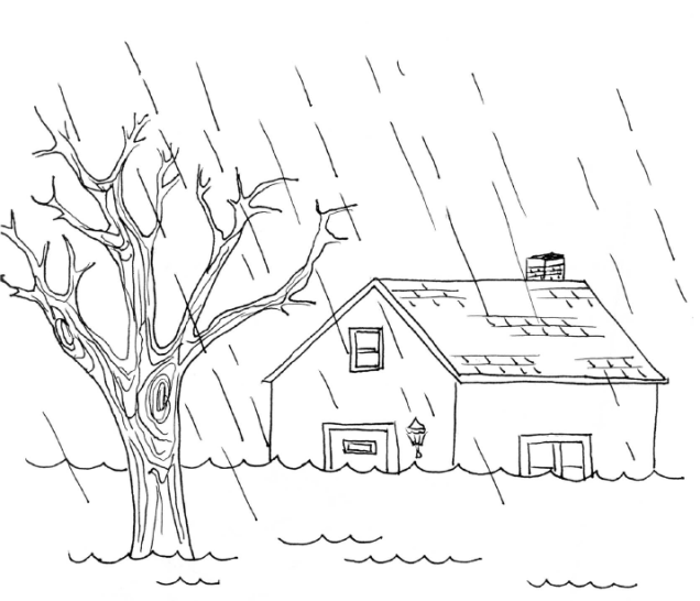 Coloring Pages Natural Disaster Flood Coloring Pages 636x546 Coloring Pages Natural Disaster Flood Coloring Pages