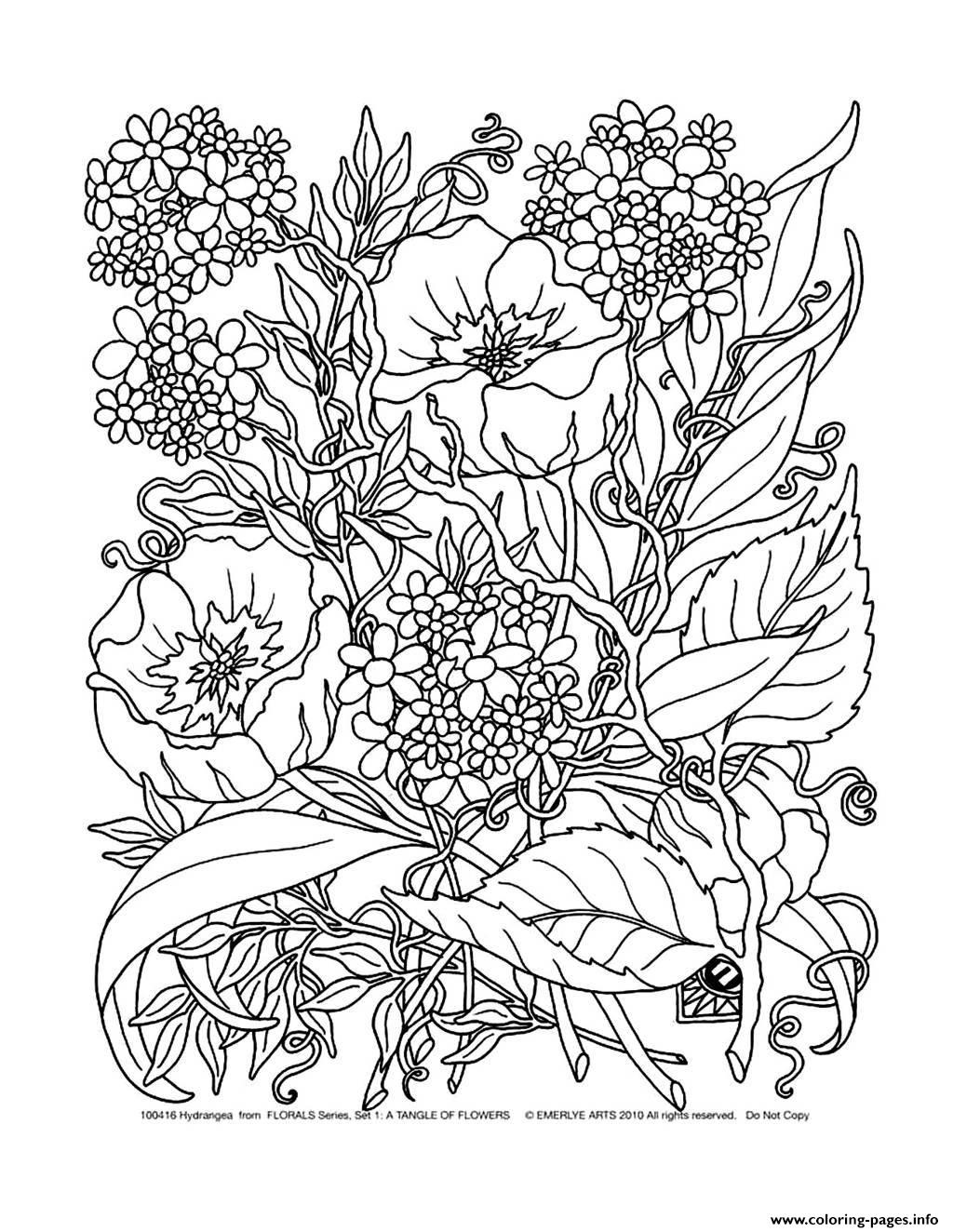 1024x1324 Adult Savage Flowers Coloring Pages Printable