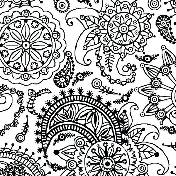 Flower Pattern Coloring Sheets Printable Coloring Flower Pattern 600x600 Flower Pattern Coloring Sheets Printable Coloring Flower Pattern