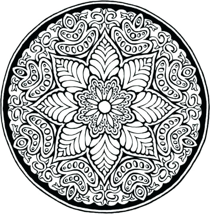 Hard Design Coloring Pages Colouring Pages Hard Patterns Mandala 707x721 Hard Design Coloring Pages Colouring Pages Hard Patterns Mandala