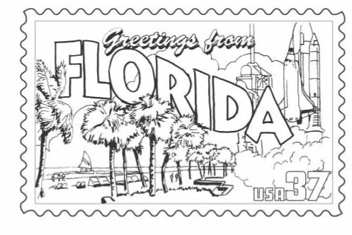 Florida Coloring Page at GetColorings.com | Free printable colorings