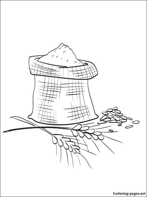 Flour Coloring Page Coloring Pages 560x750 Flour Coloring Page Coloring Pages