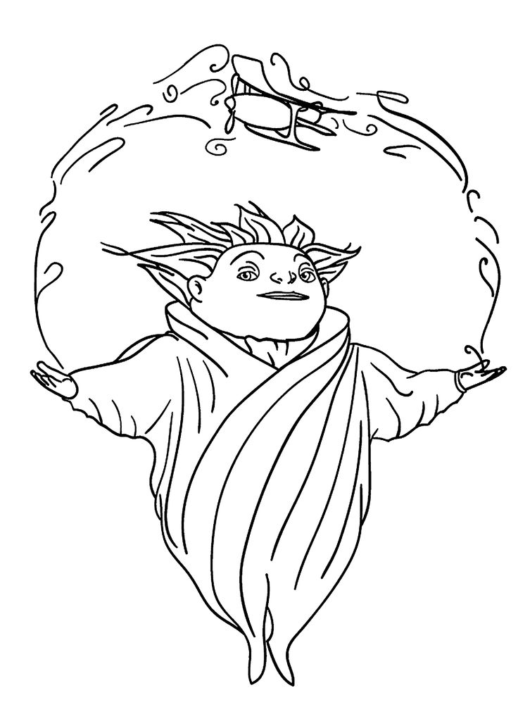 7 Best Coloring Pages (Rise Of The Guardians) Images 736x1031 7 Best Coloring Pages (Rise Of The Guardians) Images