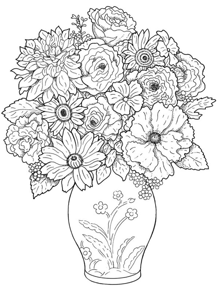 126 Best Coloring Pages Flowers Images On Print 718x957 126 Best Coloring Pages Flowers Images On Print