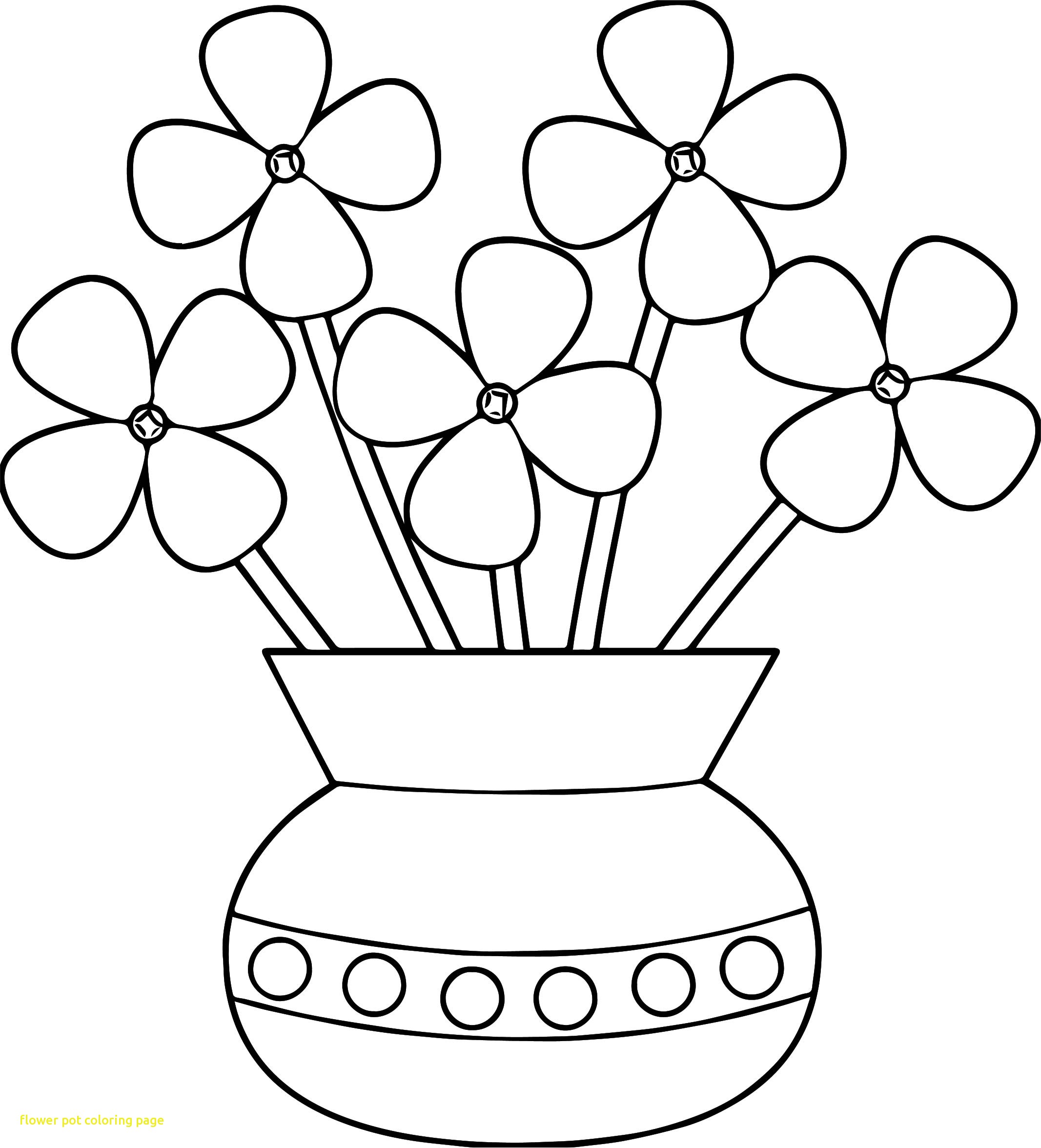 Magnificent Flower Pot Coloring Page Colouring For Funny New Free 2133x2352 Magnificent Flower Pot Coloring Page Colouring For Funny New Free