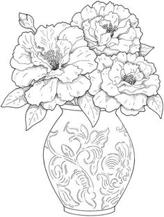 236x312 Floral Bouquets Coloring Book Coloring Pages First Edition