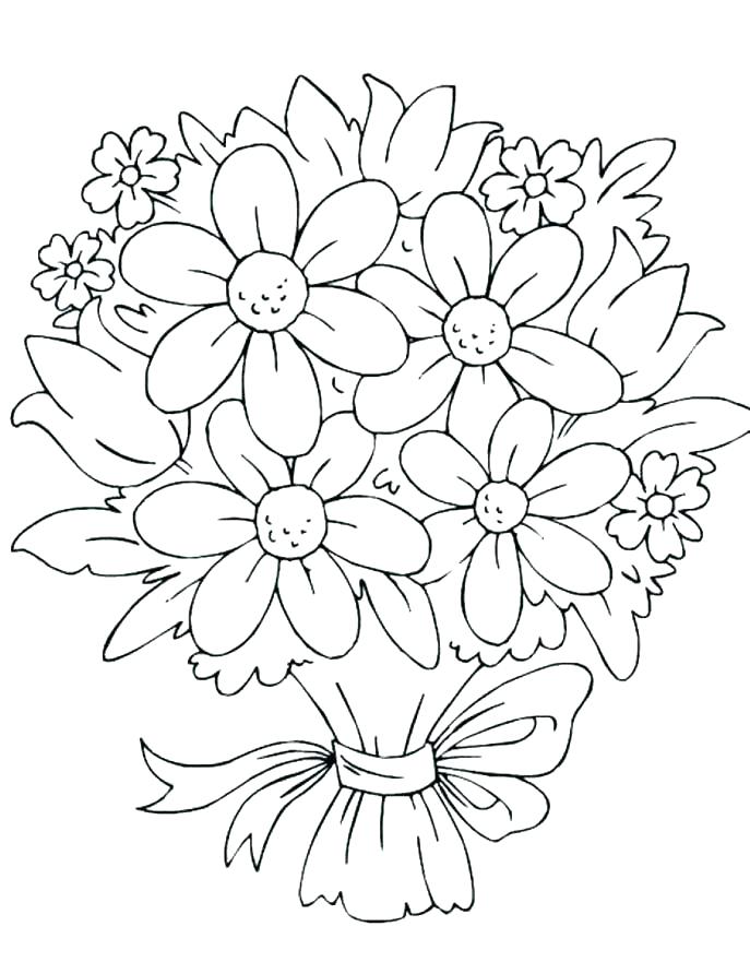 Coloring Book Flowers Coloring Book Flowers Together With Pretty 687x881 Coloring Book Flowers Coloring Book Flowers Together With Pretty
