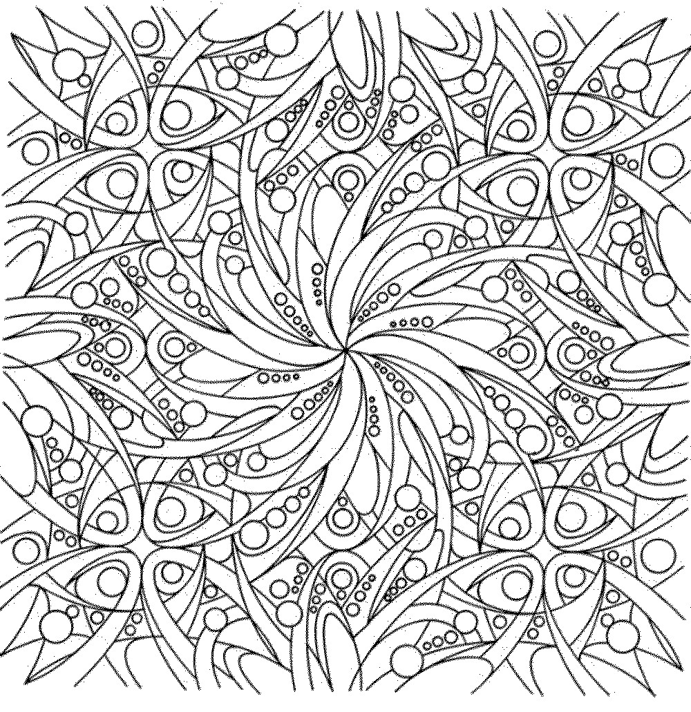 Adult Coloring Pages Flowers Flower Color 1000x1031 Adult Coloring Pages Flowers Flower Color