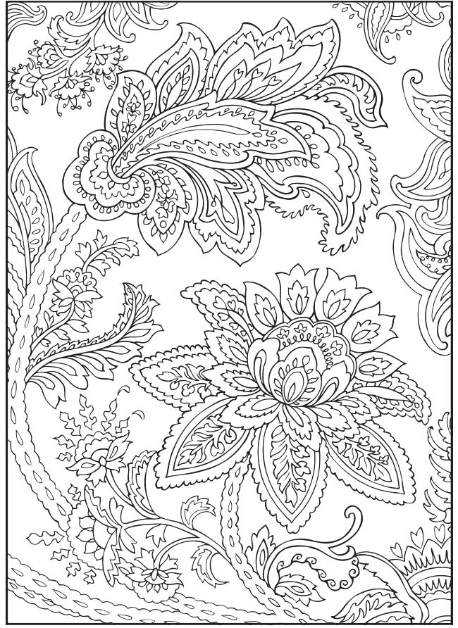 Printable Flower Coloring Pages For Adults Coloring Pages Adult 650x892 Printable Flower Coloring Pages For Adults Coloring Pages Adult