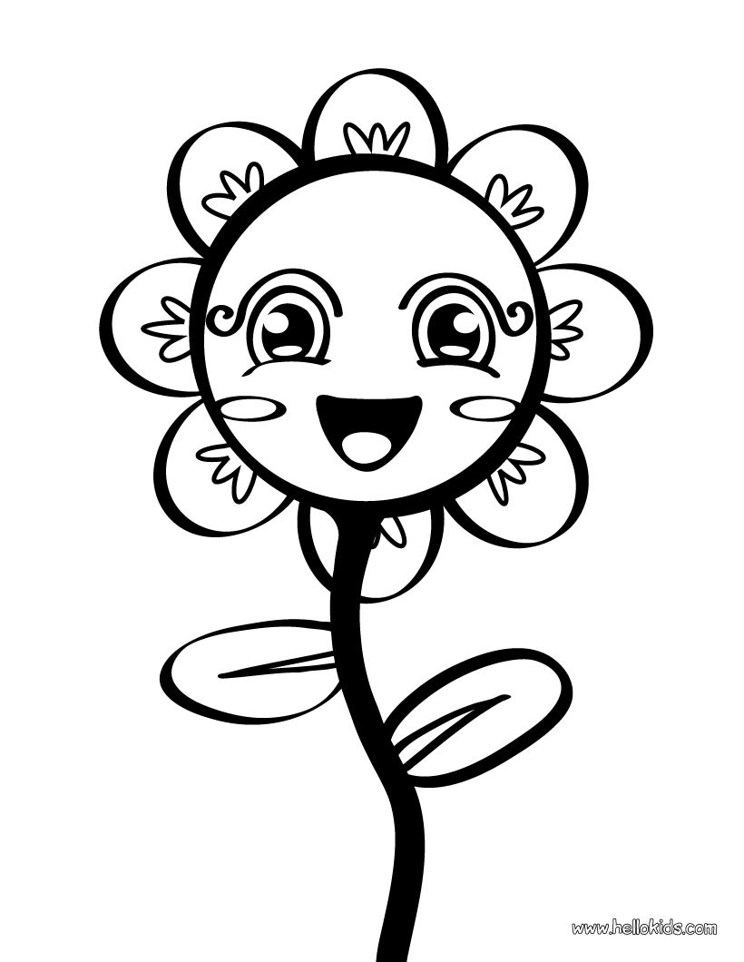 Flower Coloring Pages 820x1060 Flower Coloring Pages