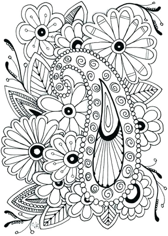 567x794 Free Flower Coloring Pages Teen Coloring Free Flower Coloring