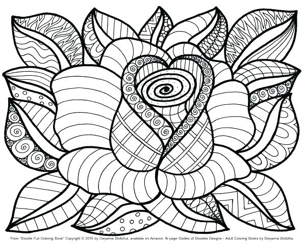596x480 Simple Flower Coloring Pages The Breathtaking Photo Below Is