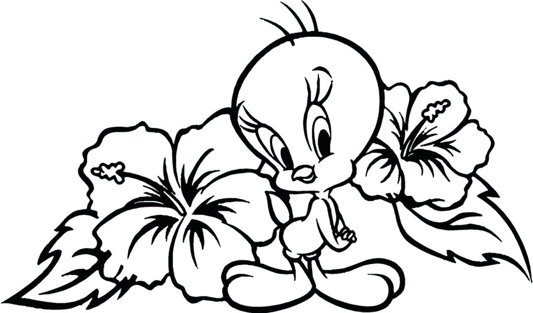 1048x616 Flower Coloring Pages Pdf As Well As Coloring Flower Coloring