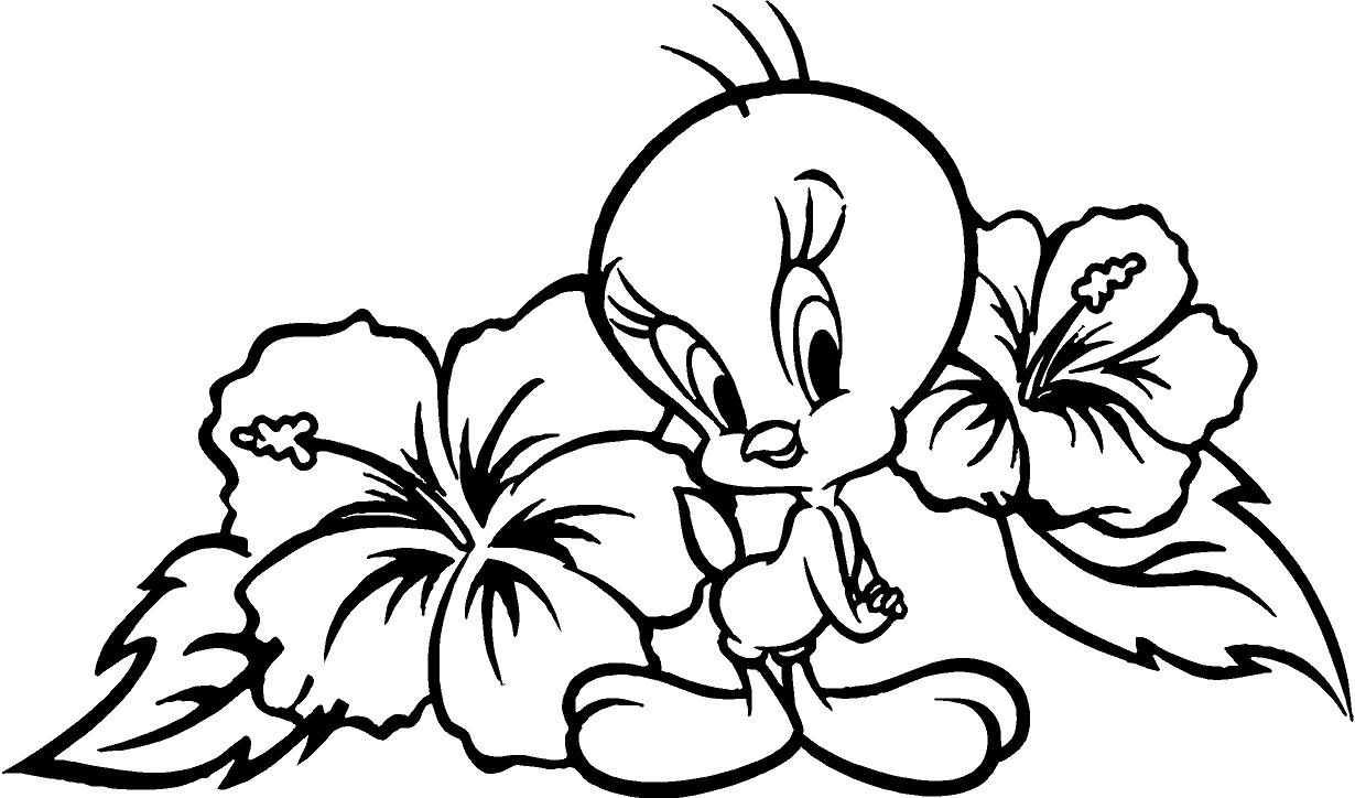 Printable Coloring Pages Of Flowers For Kids World Of Printable 1230x724 Printable Coloring Pages Of Flowers For Kids World Of Printable